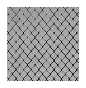 Barrier Screens with Diamond Grille
